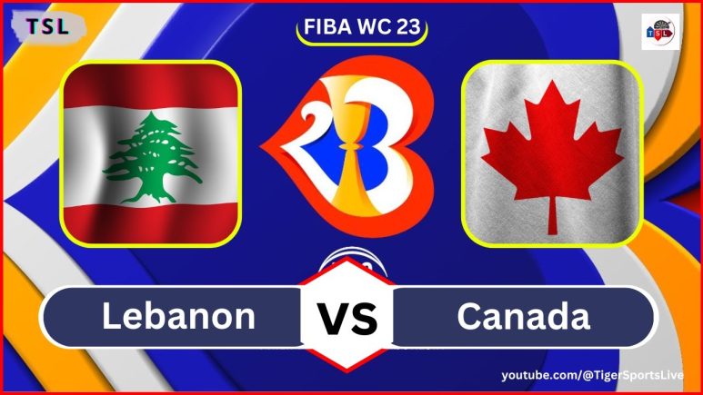 لبنان وكندا في بطولة كأس العالم لكرة السلة