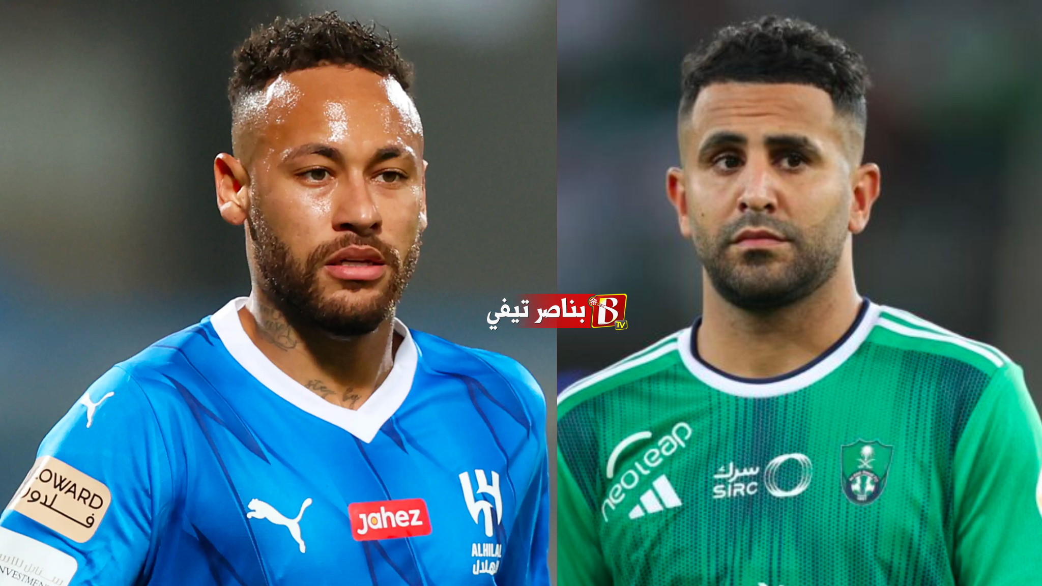 مباراة نارية تجمع بين نيمار و الجزائري محرز
