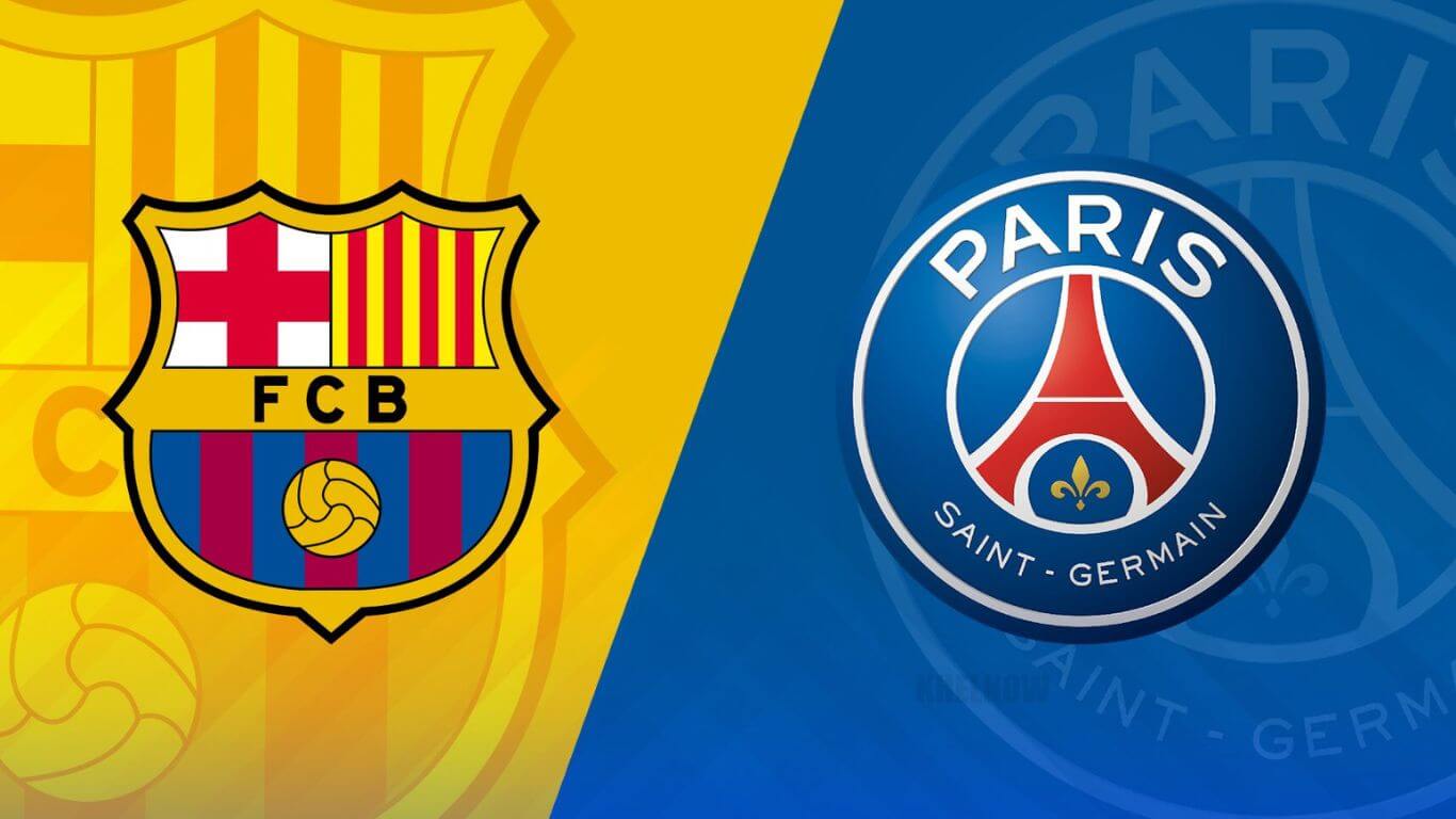 بث مباشر مباراة برشلونة وباريس سان جيرمان اليوم